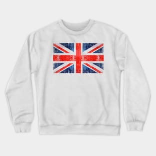 Cool Tees United Kingdom Flag Traveling Crewneck Sweatshirt